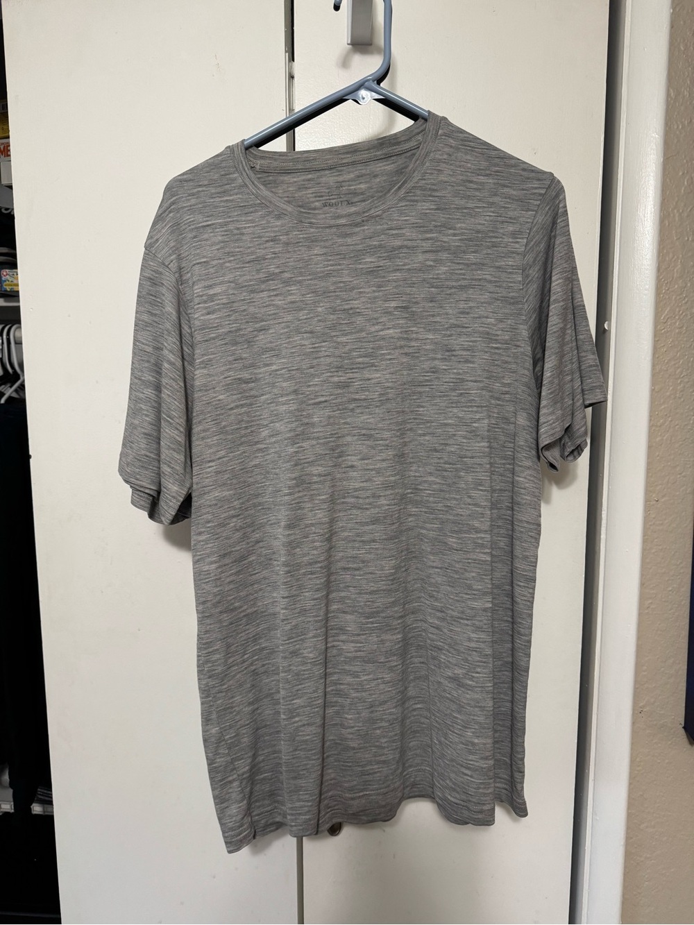 WoolX Endurance Tee - Heather Gray Large - Picture 1 of 2